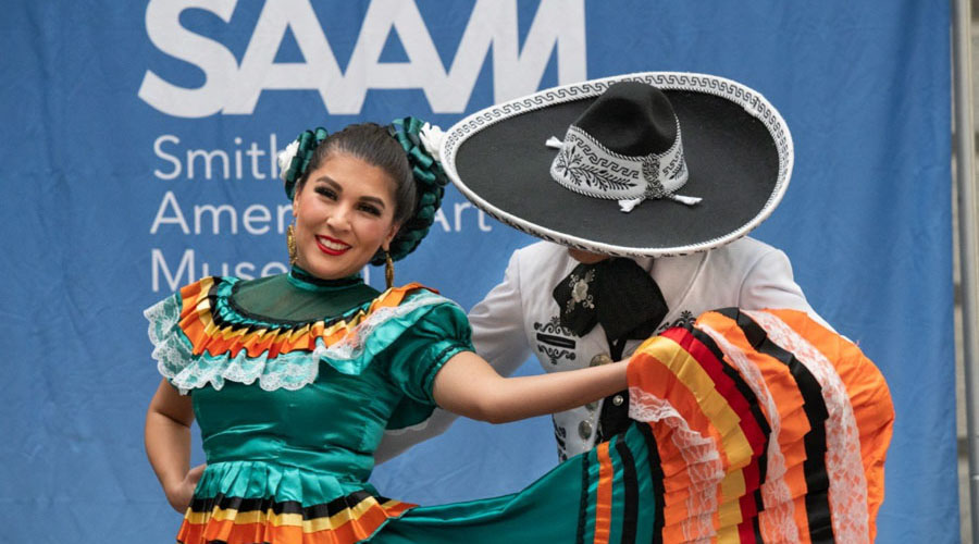 Dancers at Día de los Muertos Family Day