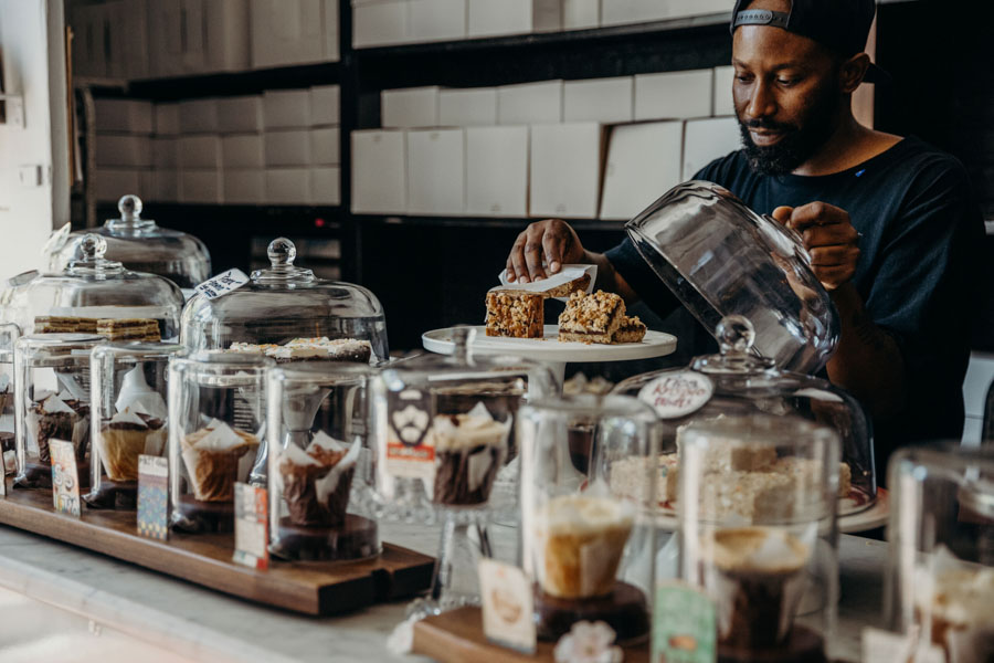 Cupcakes at Baked & Wired