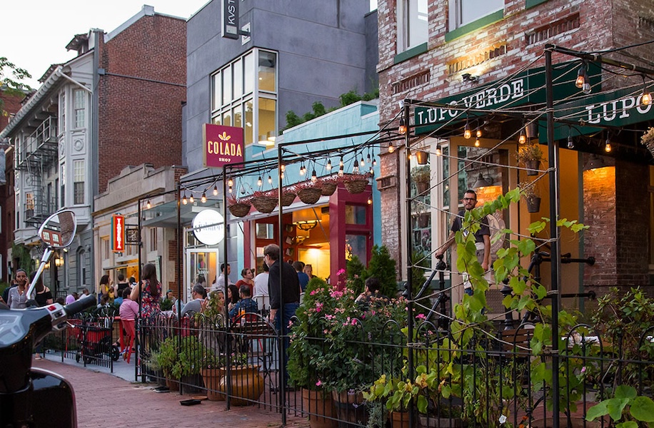 Logan Circle outdoor dining