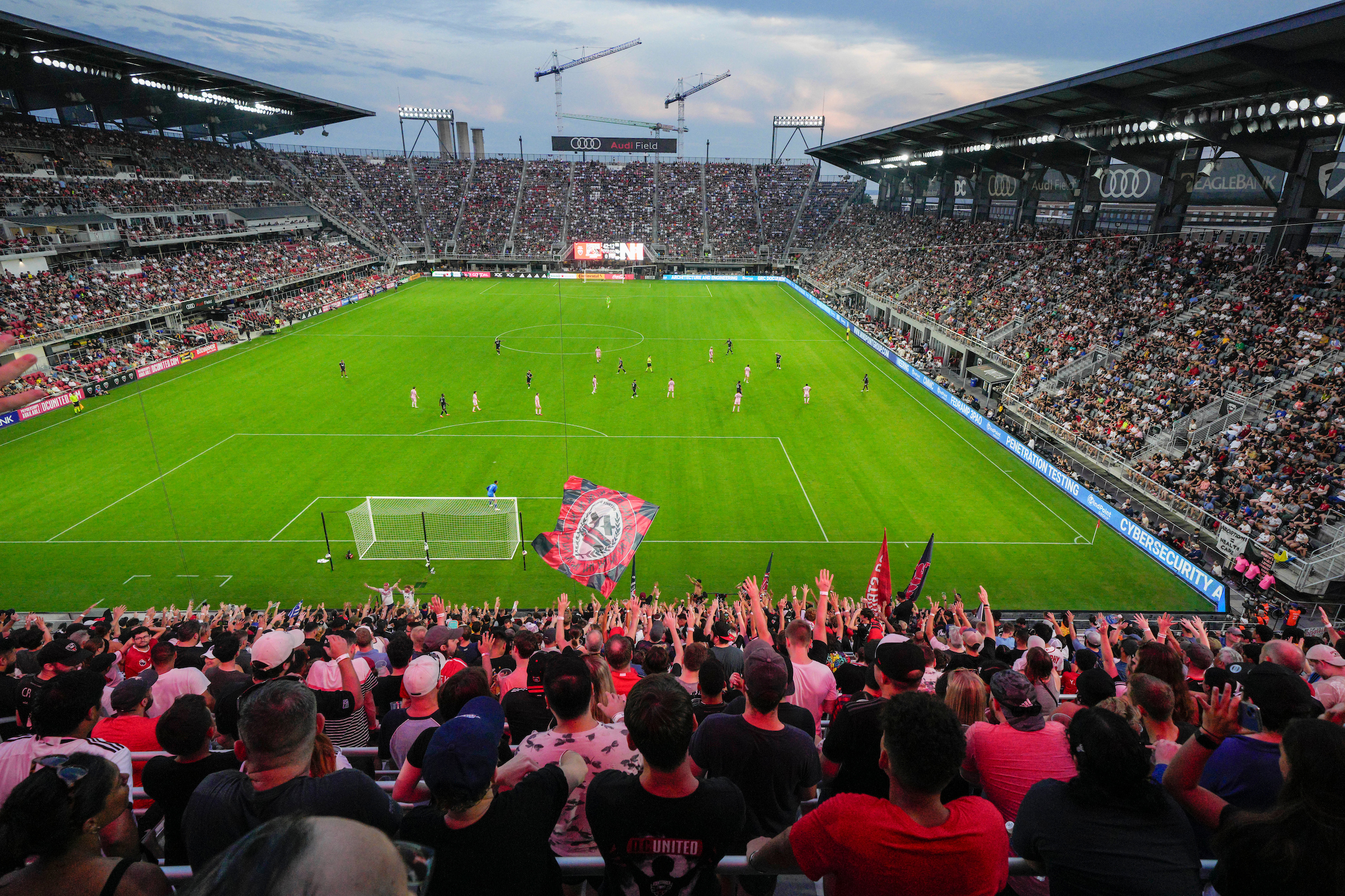 Audi Field with fans