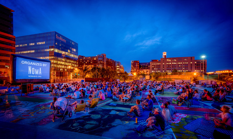 NoMa Summer Screen - Outdoor Summer Movies In Washington, DC