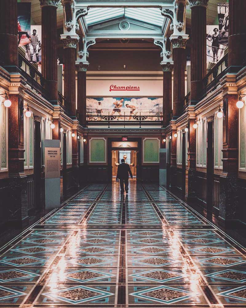 @evansevilla - ‘Champions’ exhibit at the Smithsonian National Portrait Gallery - Free museum in Washington, DC