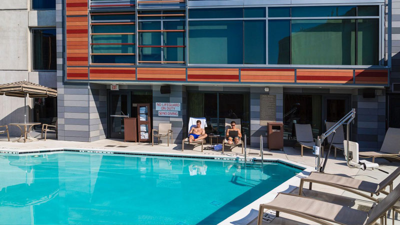 Pool at the Hyatt Place Washington DC-US Capitol - Cool hotels in Washington, DC