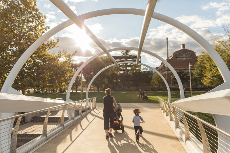 Family Friendly Things to Do on the Capitol Riverfront - Yards Park in Washington, DC